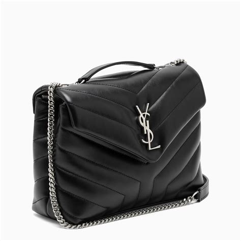 ysl loulou bag silver